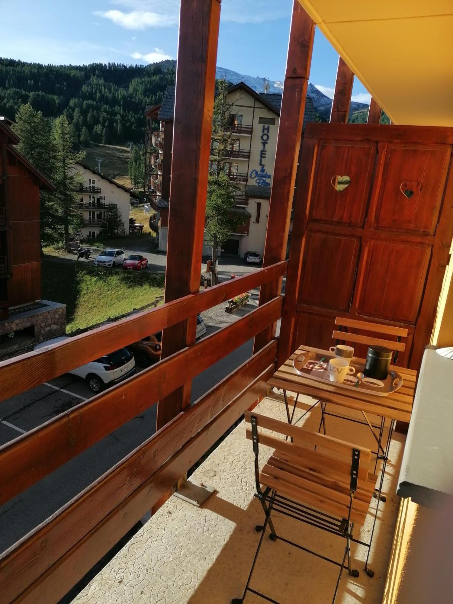Coeur D'Altair Risoul 1850 Appartement T2 Confortable Skis Aux Pieds A 300 M Centre Esterno foto